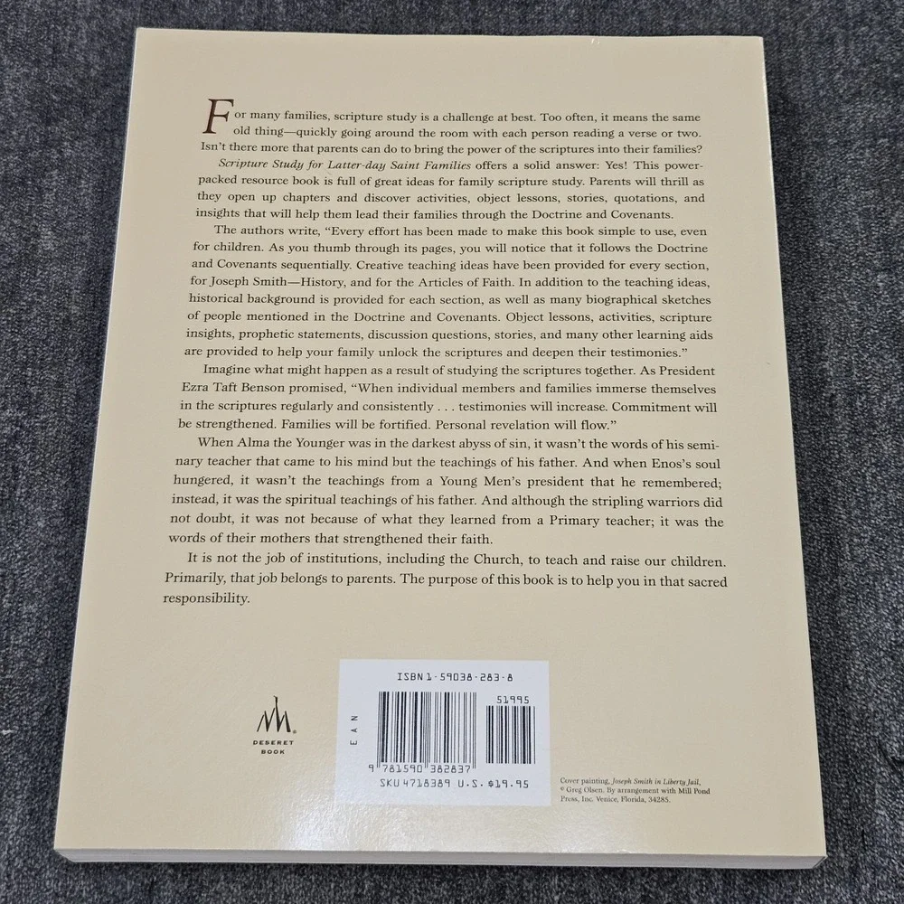 Scripture Study For Latter-day‎ Saint Families: The Doctrine & Covenants